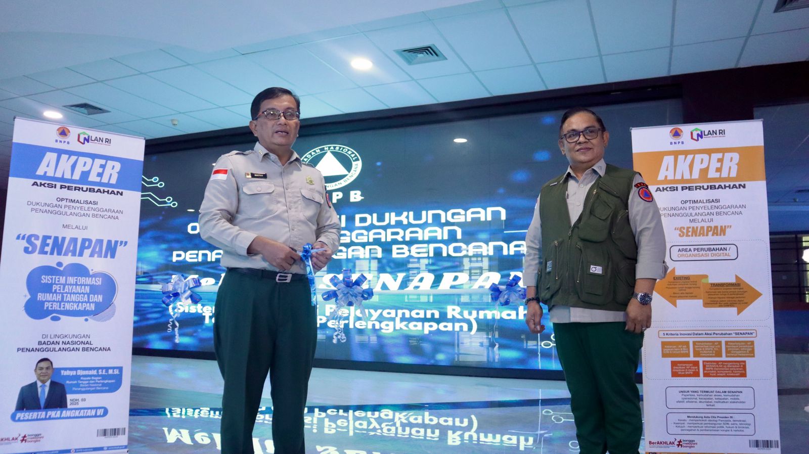 BNPB Luncurkan Aplikasi SENAPAN: Wujud Inovasi Digital Dukungan Layanan Penyelenggaraan Penanggulangan Bencana yang Efisien, Transparan, dan Akuntabel